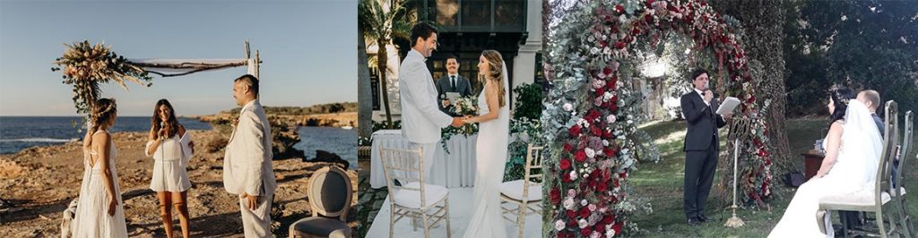 Oficiantes de Ceremonia de Boda Civil